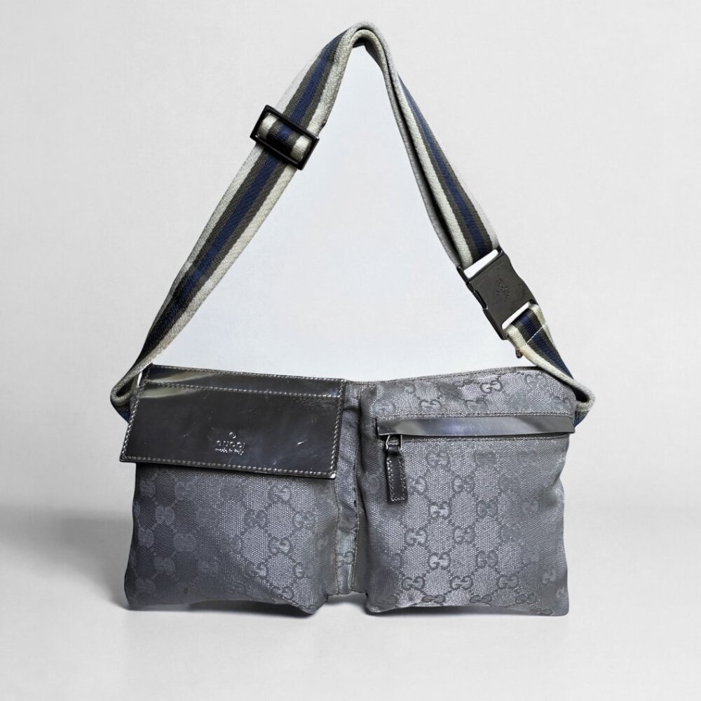 GUCCI metallic fanny pack